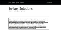 Desktop Screenshot of inkboxsolutions.com